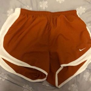 Burnt Orange Nike shorts
